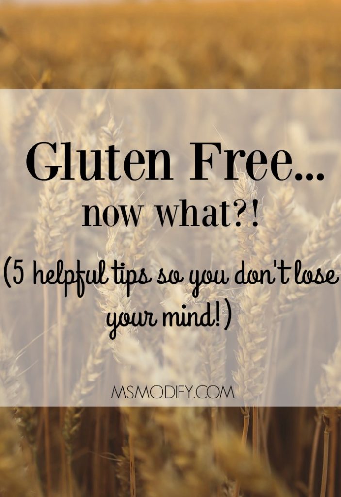 Gluten Free now what?