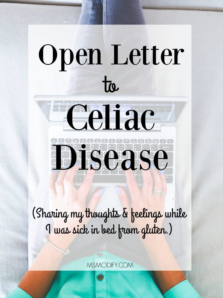 Open letter to celiac disease