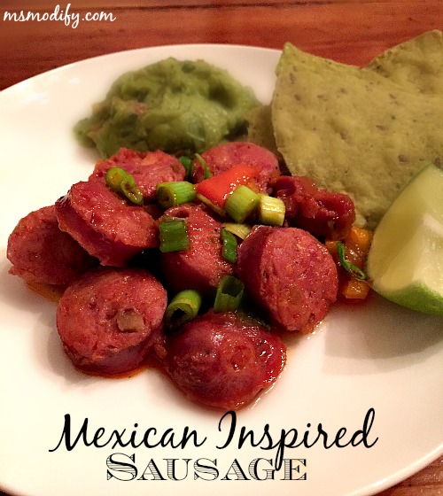 mexican inspired sausage