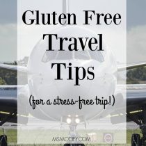 gluten free travel tips