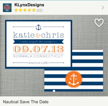 nautical save the dates
