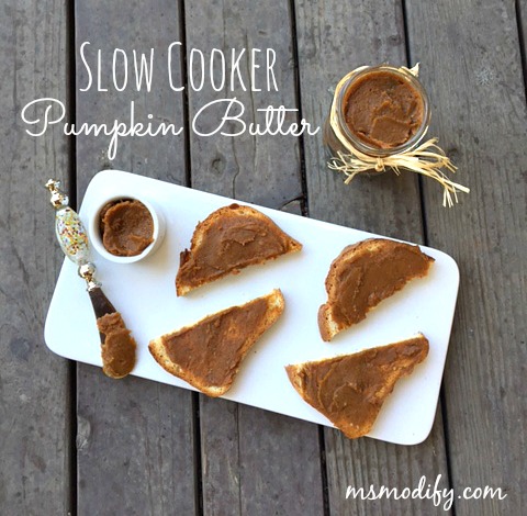 slow cooker pumpkin butter