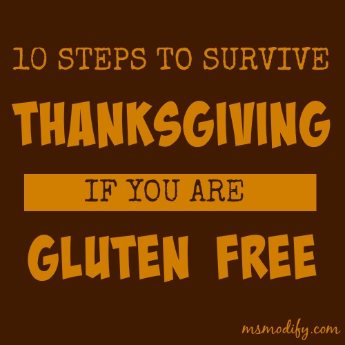 how to survive Thanksgiving if you're gluten free