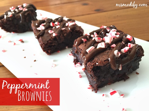 boxed peppermint brownies