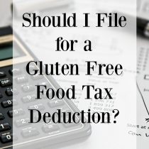 gluten free tax deduction