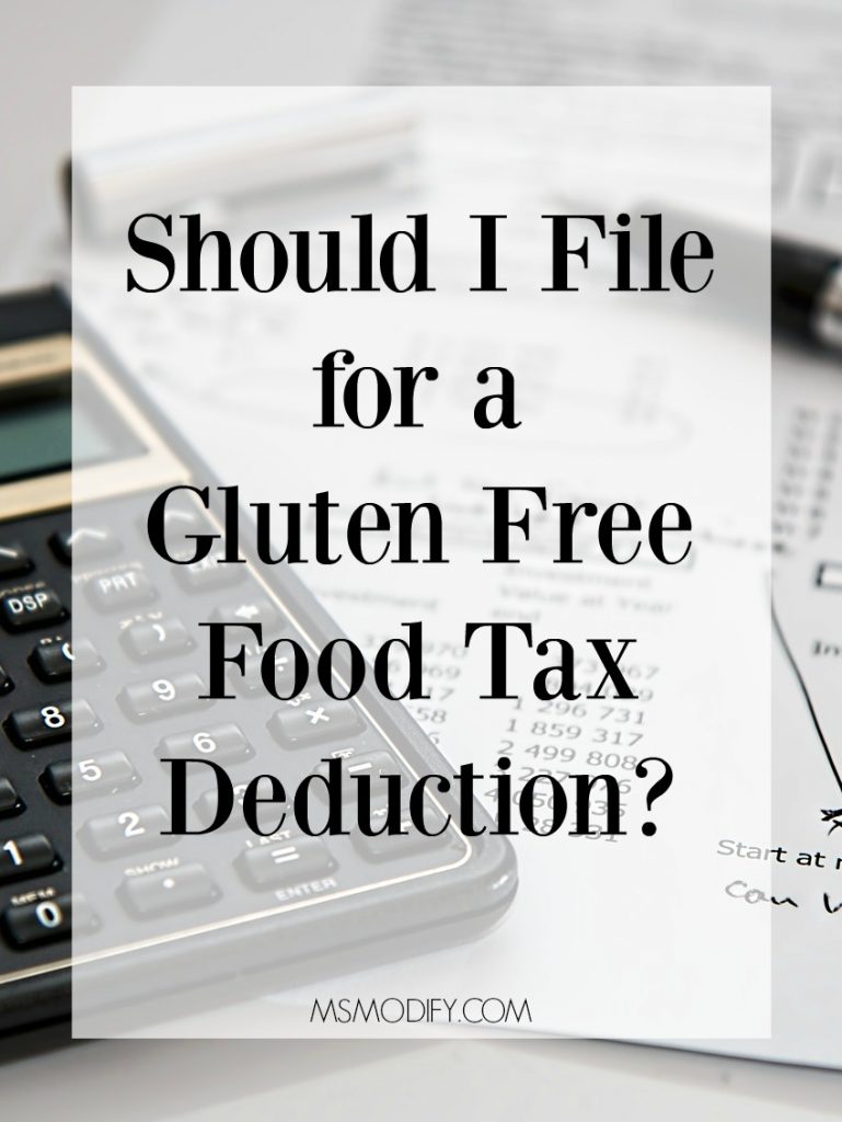 gluten free tax deduction