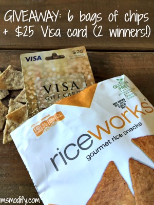 Riceworks Chips Giveaway