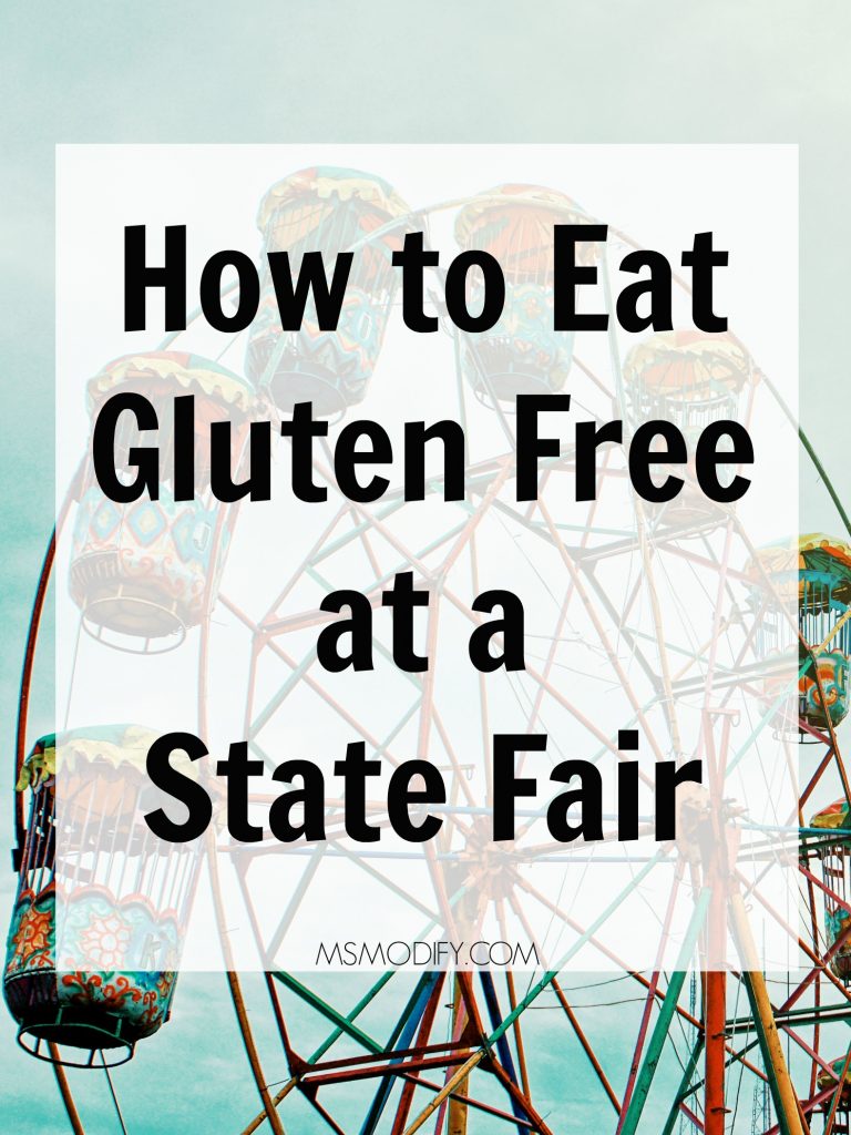 How to eat gluten free at a state fair