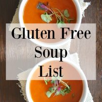 gluten free soup list