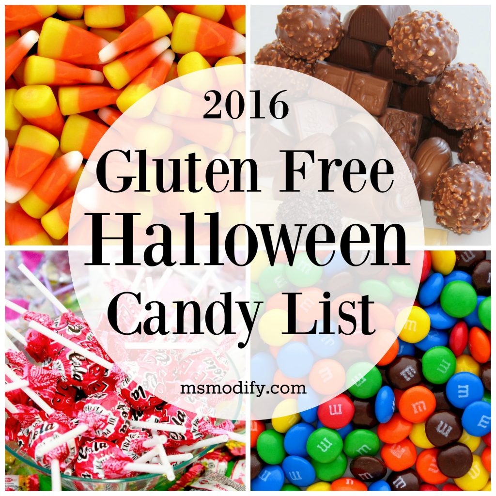 gluten free halloween candy list
