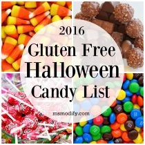 gluten free halloween candy list