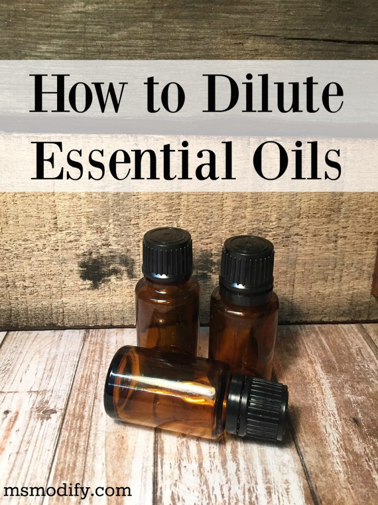 How to Dilute Essential Oils 