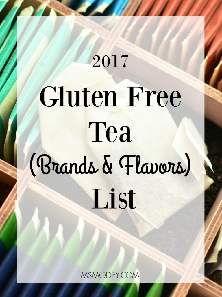 gluten free tea list