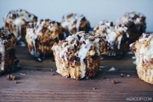 gluten free cinnamon roll muffins