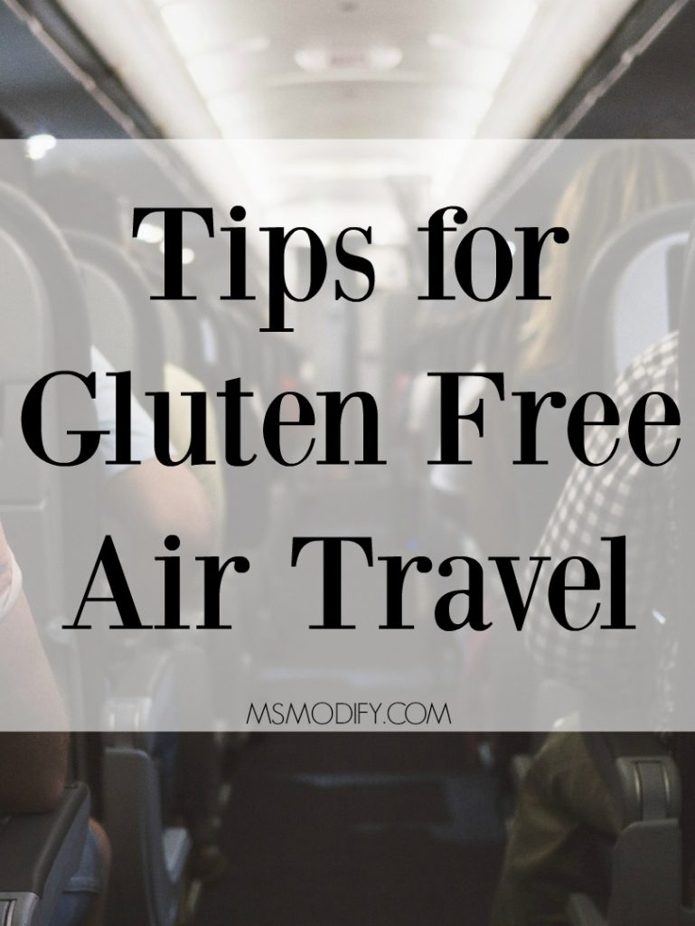 Tips for Gluten Free Air Travel 