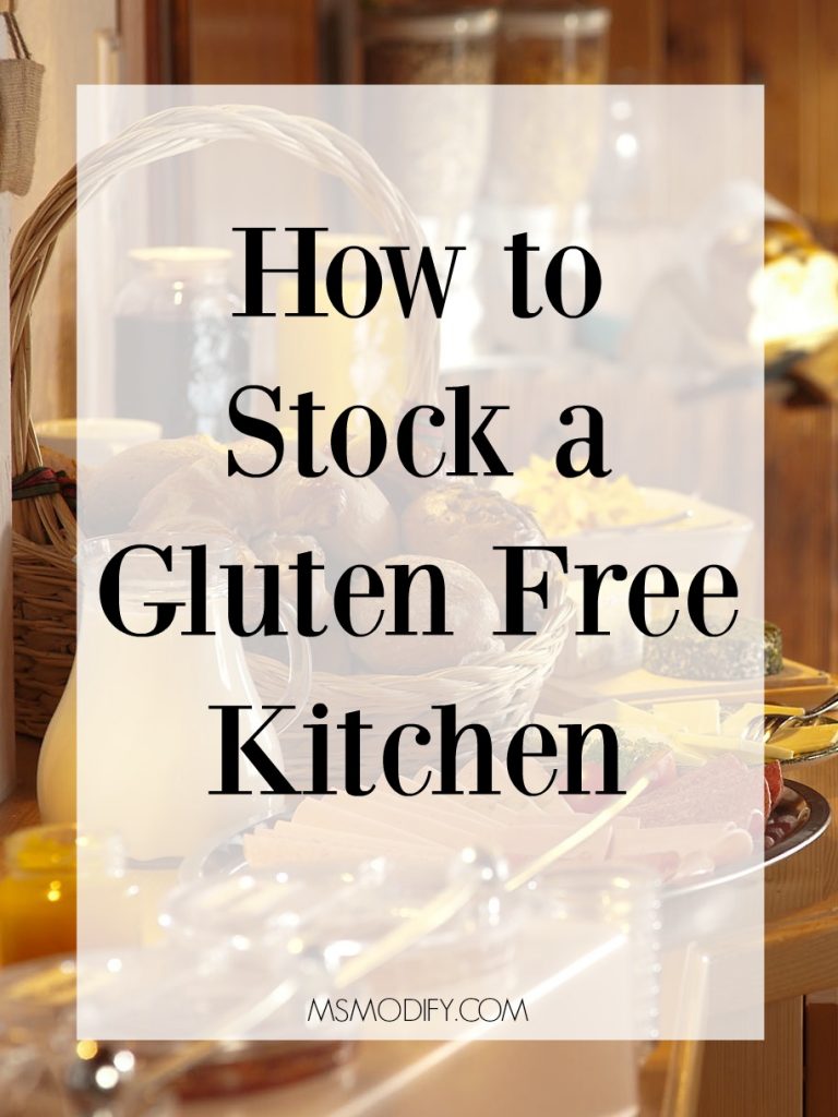 How to Stock a Gluten Free Kitchen