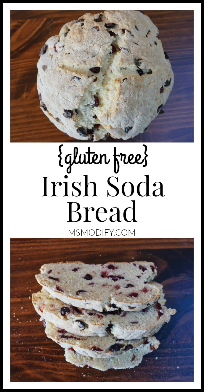 gluten free Irish soda bread