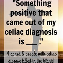 postive aspects of celiac