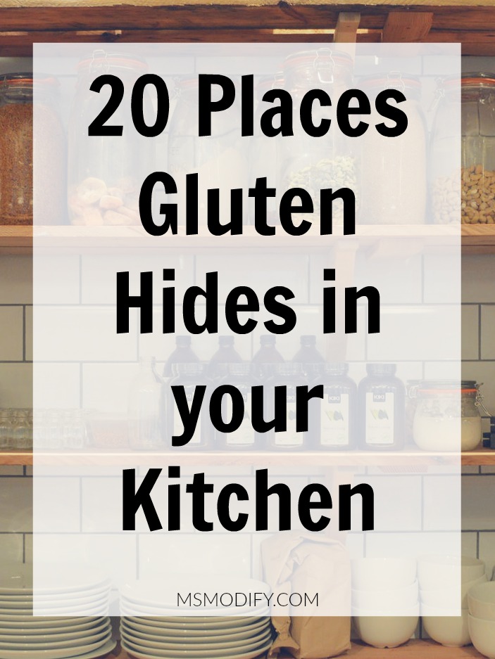 20 Places Gluten Hides in your Kitchen 