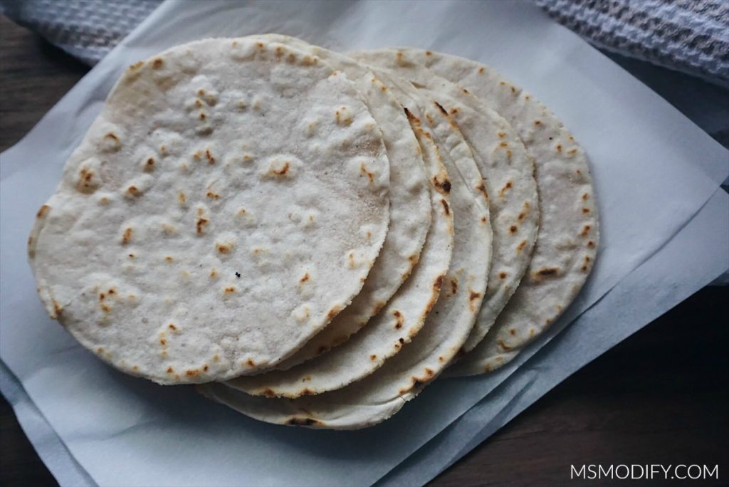 Cassava Flour Tortillas 