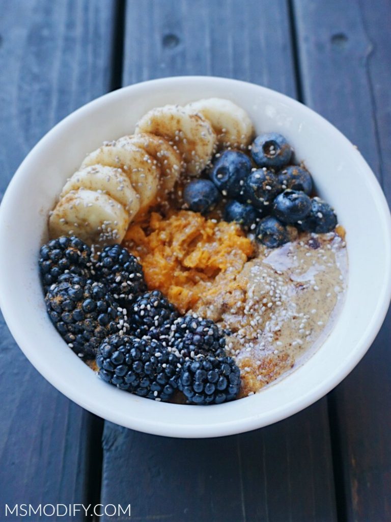 sweet potato breakfast bowl