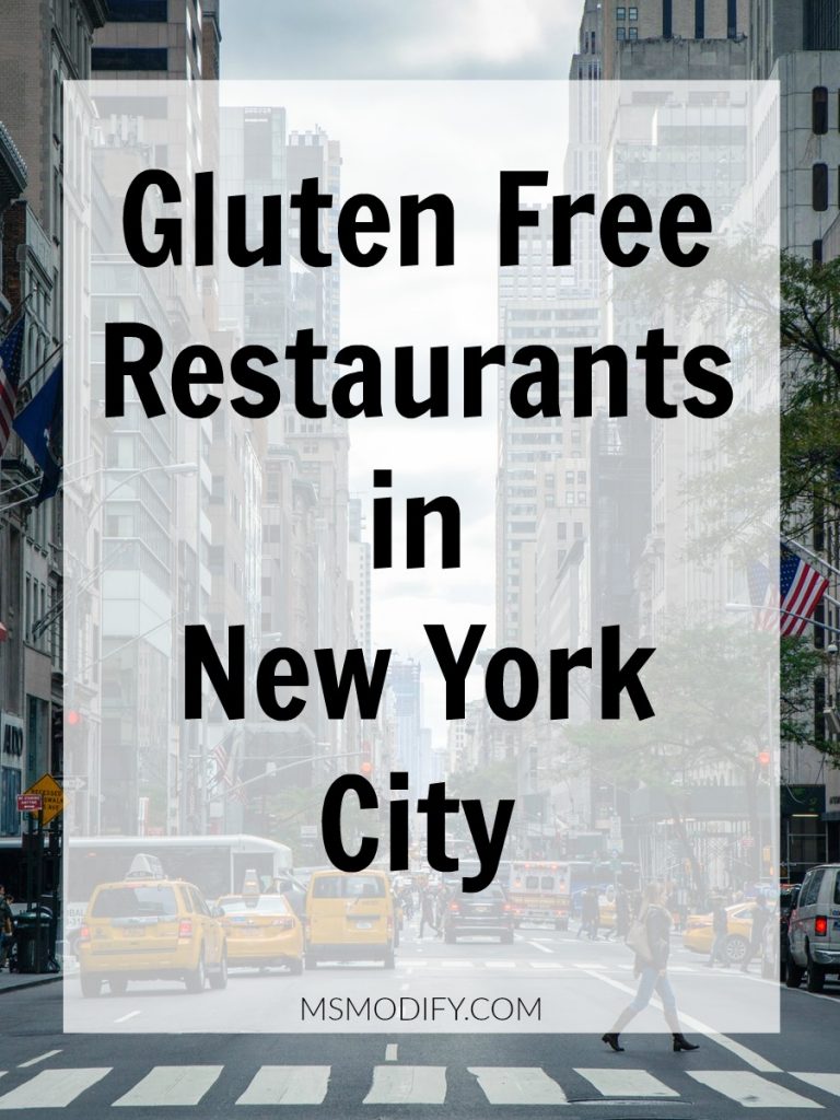 Gluten Free Restaurants in New York City 