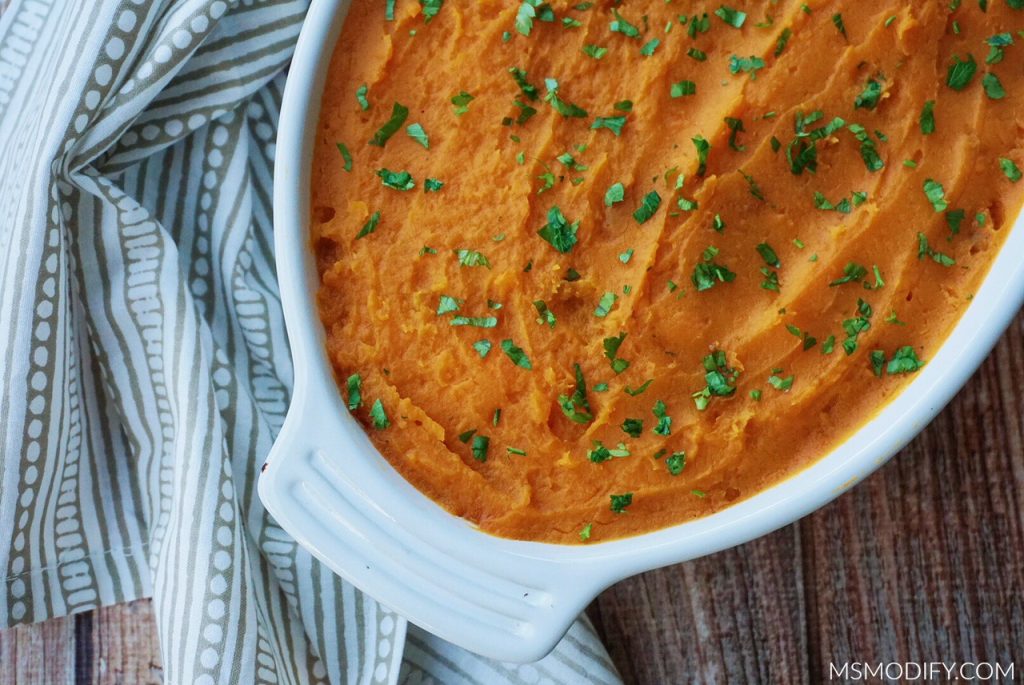 Sweet potato shepherd's pie