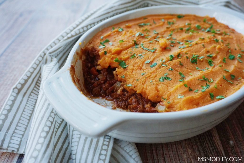 Sweet Potato Shepherd's Pie