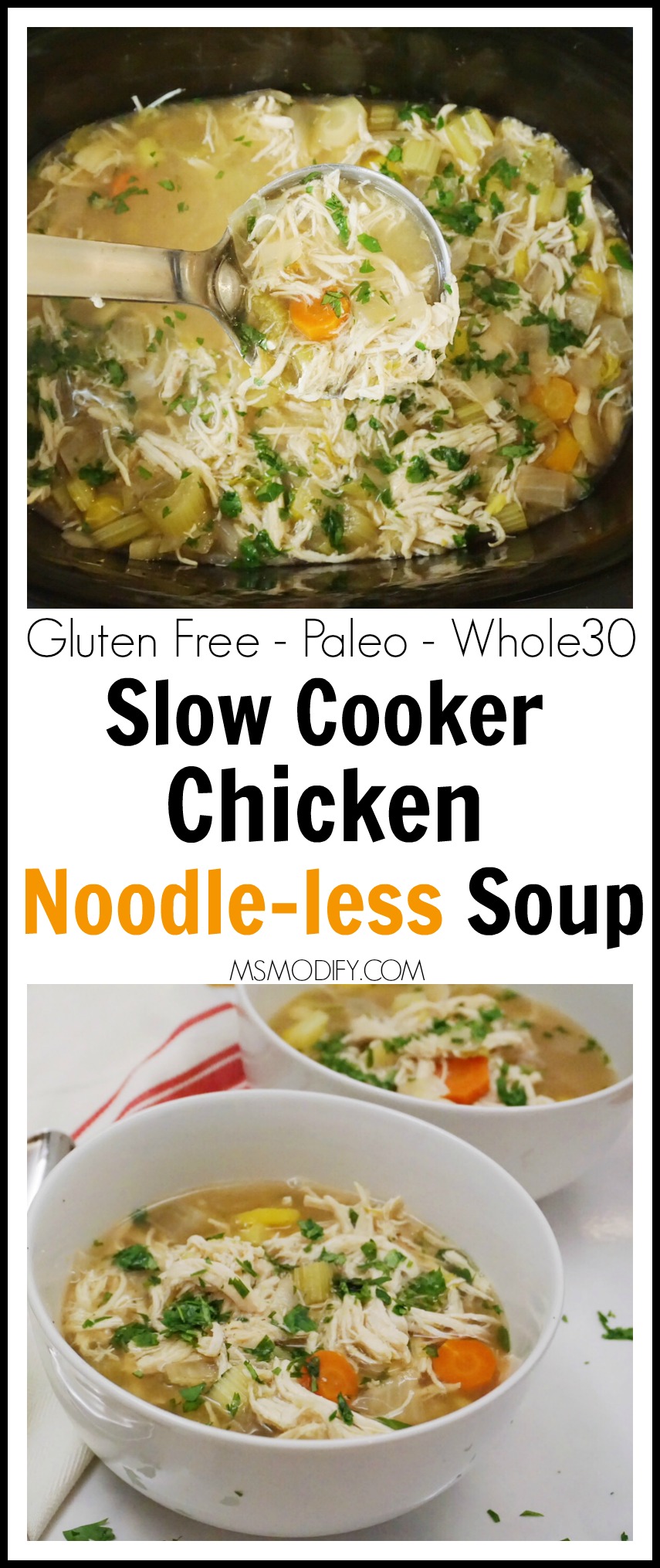 Slow Cooker Chicken Noodle Soup - Gluten Free Mom Colorado