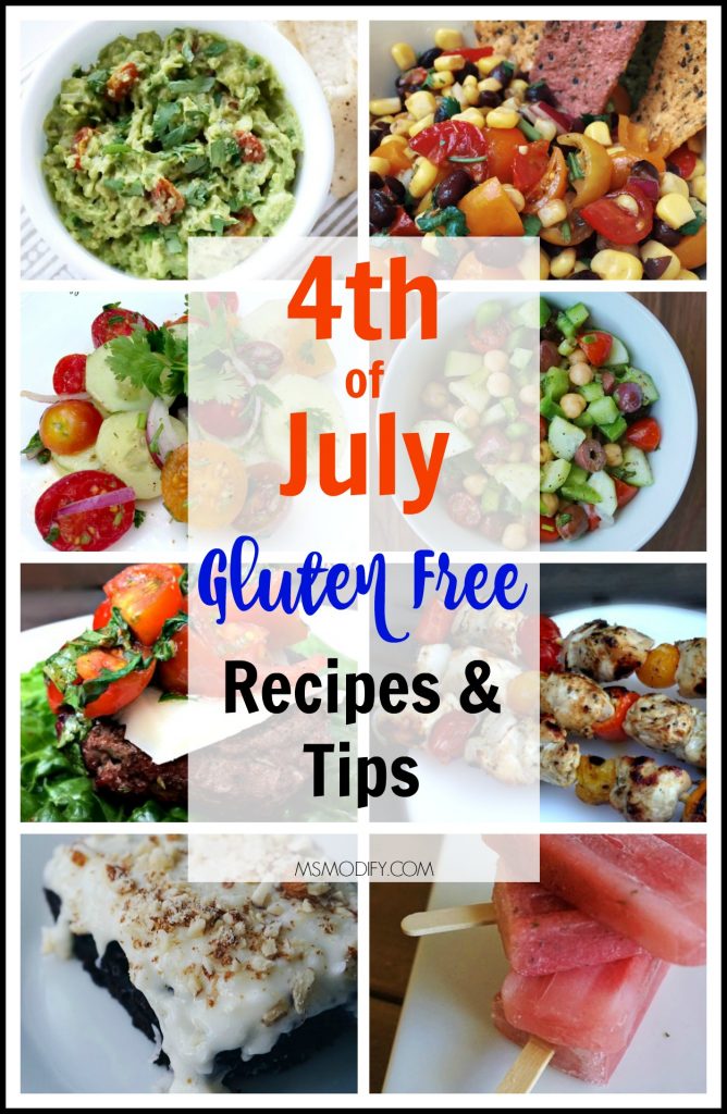 4th of July Gluten Free Recipes and Tips