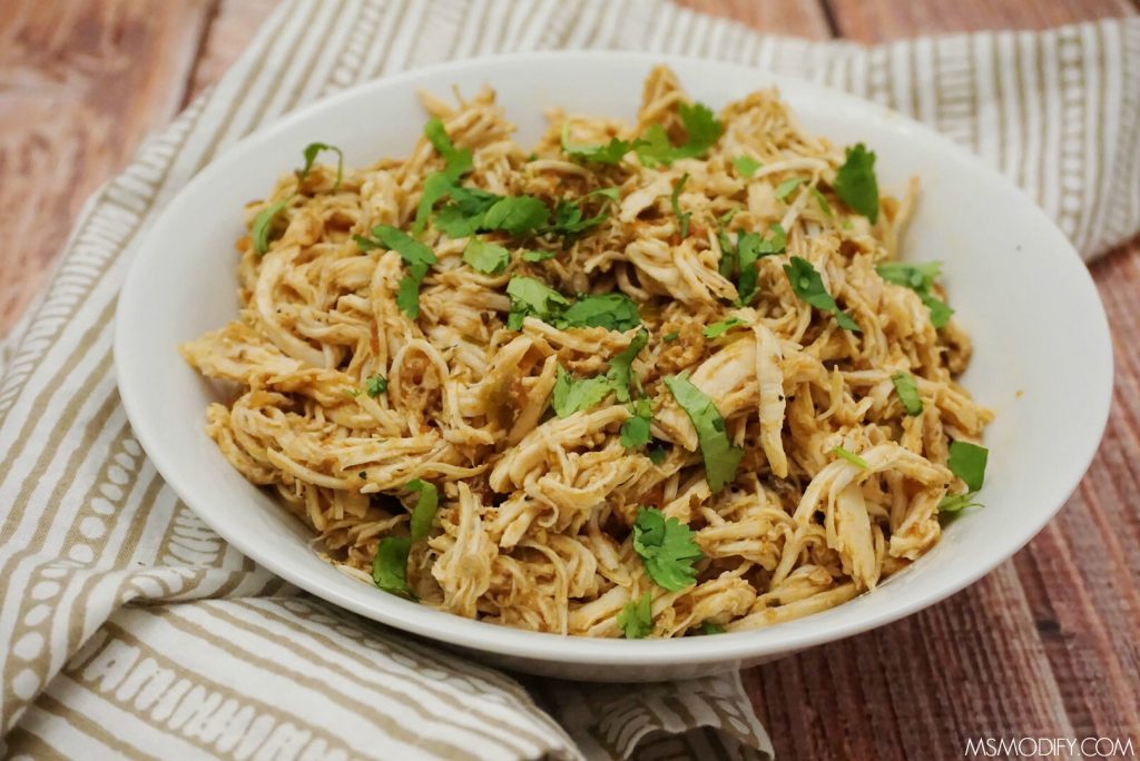 Slow Cooker Mexican Shredded Chicken