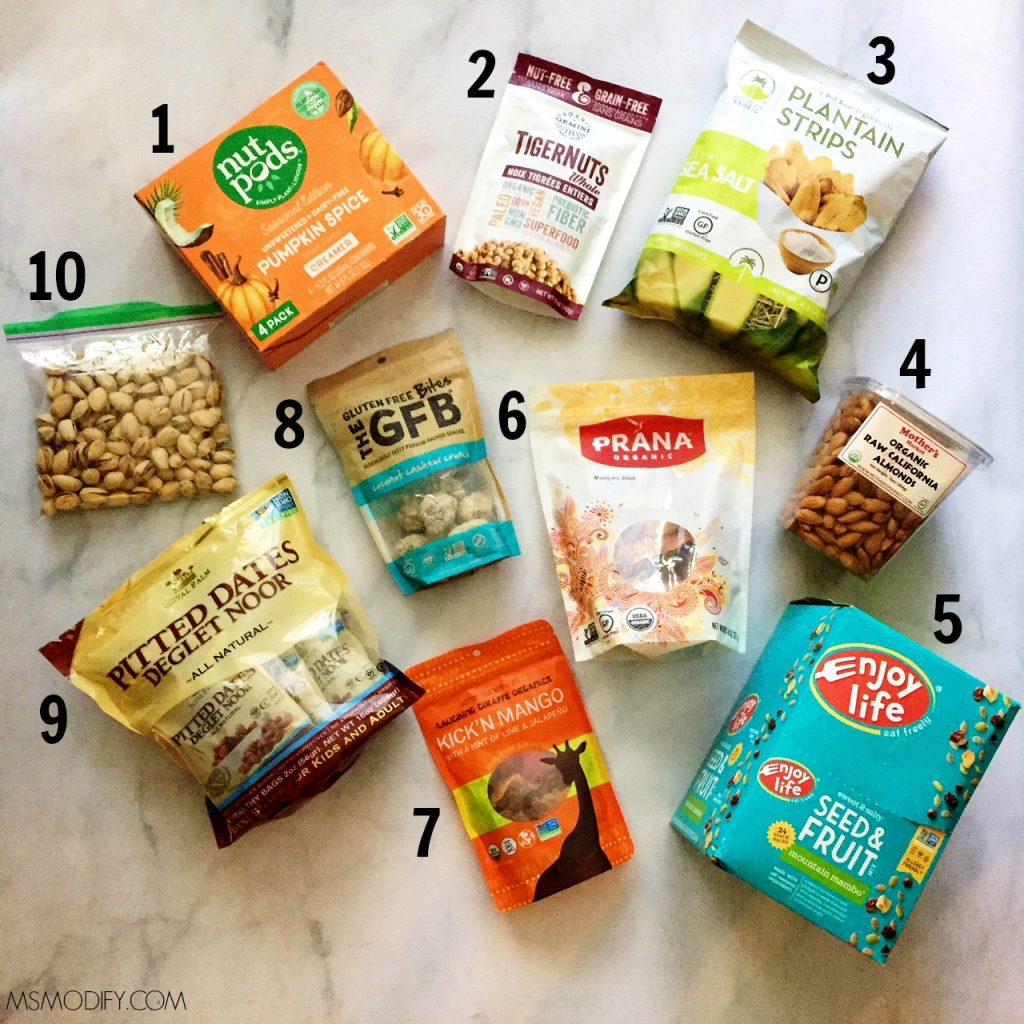 Gluten Free Road Trip Snacks