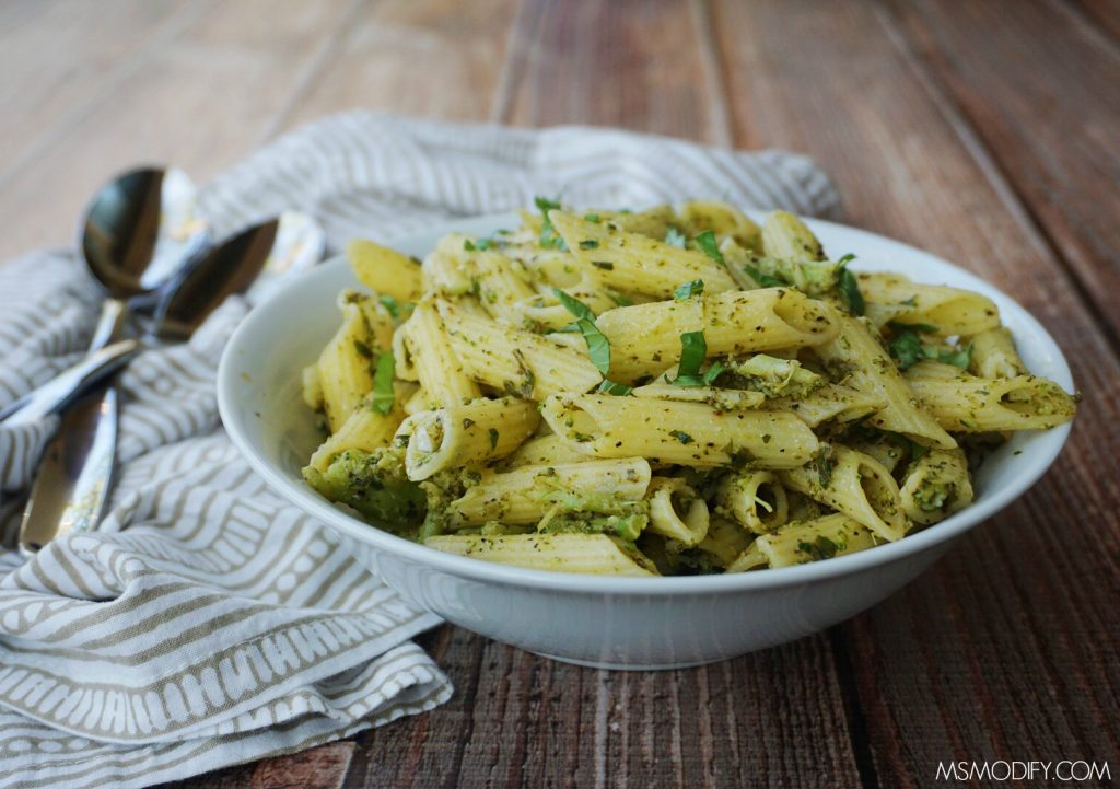 Lemon Herb Broccoli Pasta