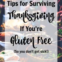 Tips For Surviving Thanksgiving If You're Gluten Free