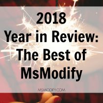 2018 Year In Review MsModify
