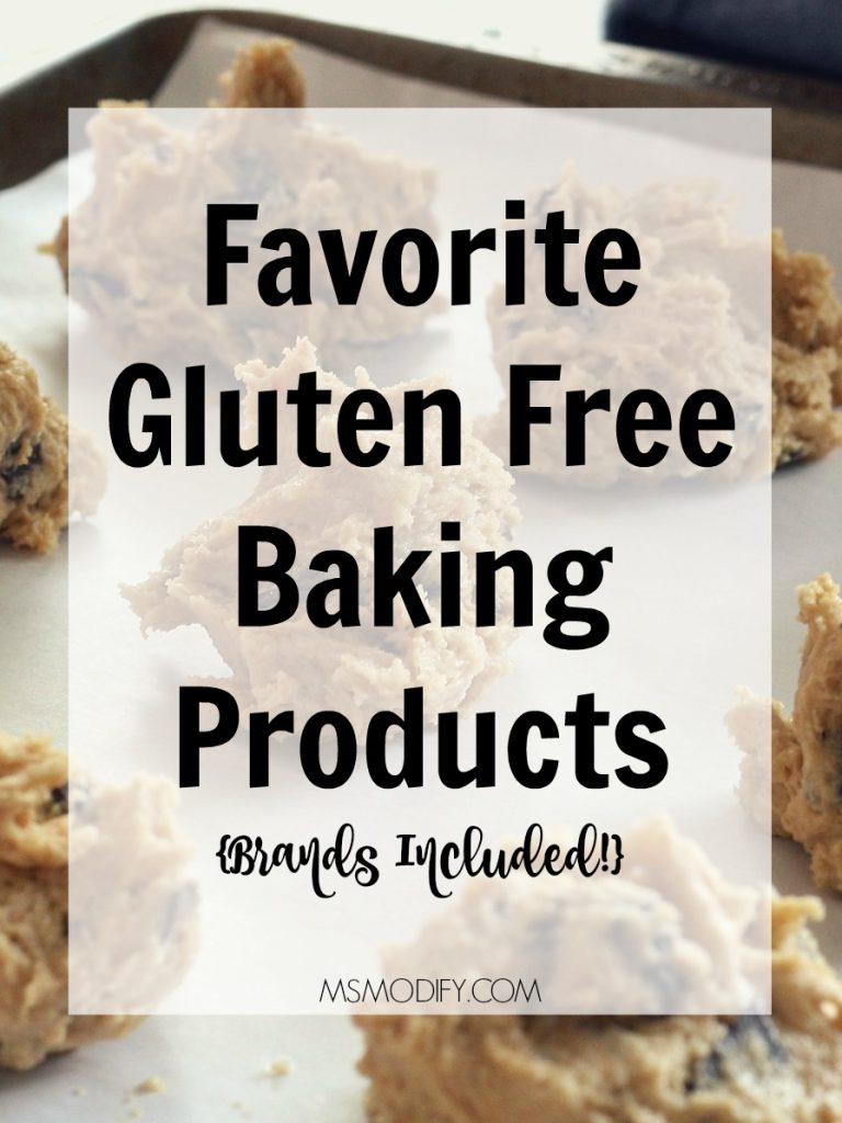 Favorite Gluten Free Baking Products