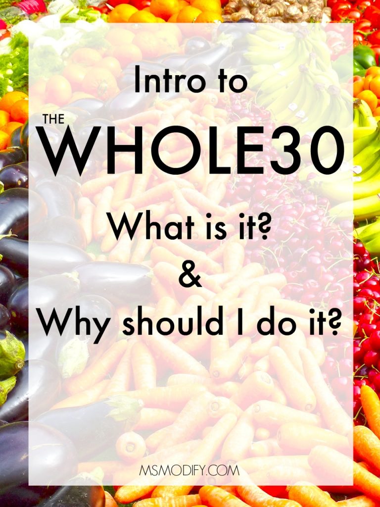 Intro to Whole30
