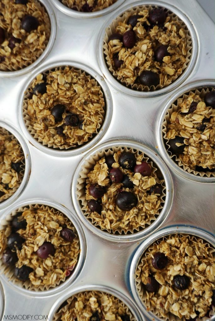 Blueberry Oatmeal Cups