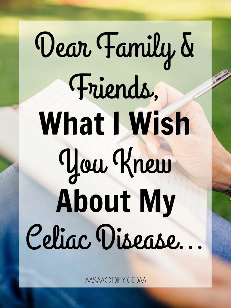 What I Wish My Family and Friends Knew About My Celiac Disease.