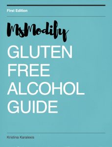 MsModify Gluten Free Alcohol Guide Cover