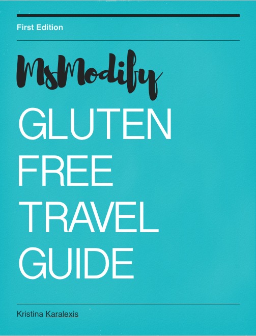 Gluten Free Travel Guide Cover