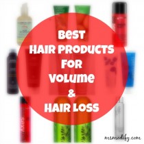 Best hair products for hair loss and volume