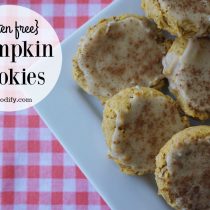 gluten free pumpkin cookies