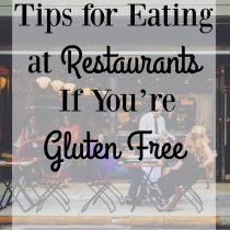 Gluten Free Restaurant Tips