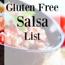 Gluten Free Salsa List