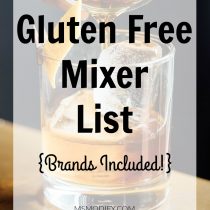Gluten free mixer list