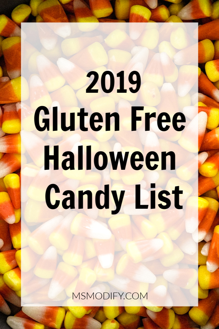 Gluten Free Halloween Candy List | MsModify