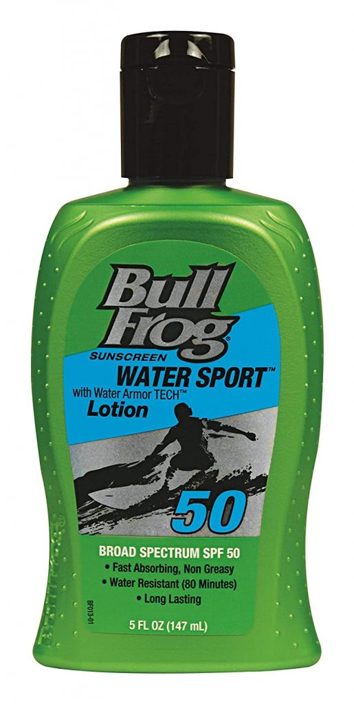 bullfrog sunscreen surfer formula