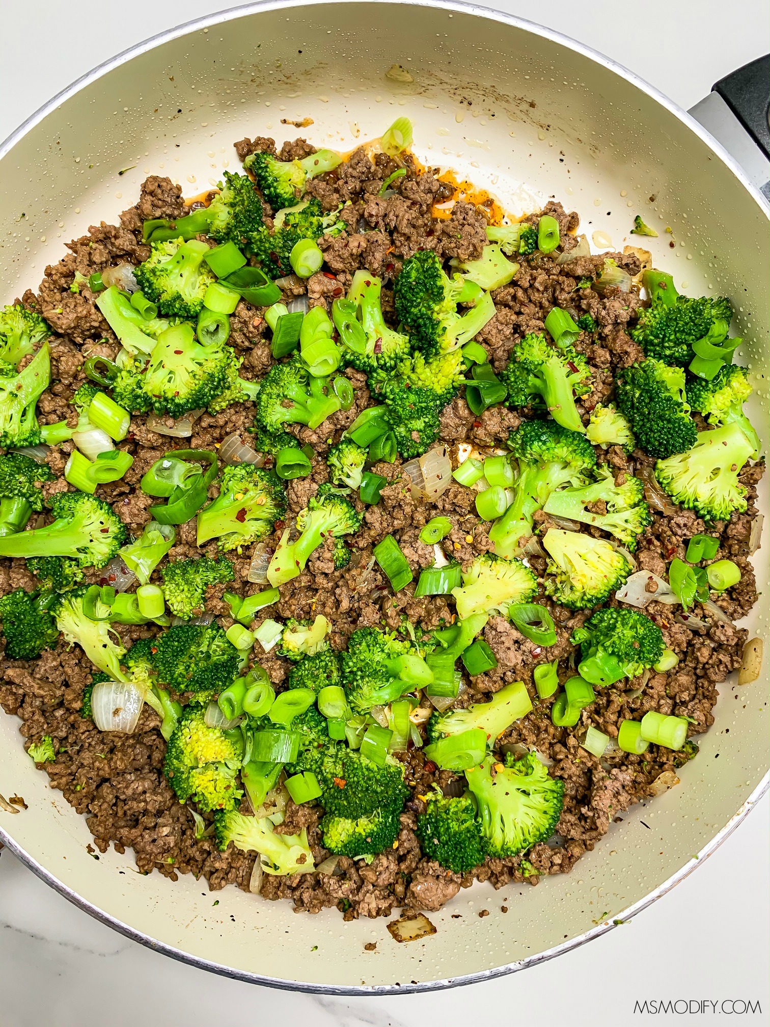 Ground Beef & Broccoli MsModify